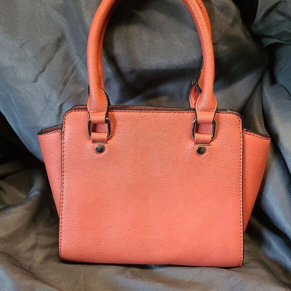 BCBG Generation Poppy Orange Mini Style Pocketbook Bag - Picture 3 of 7